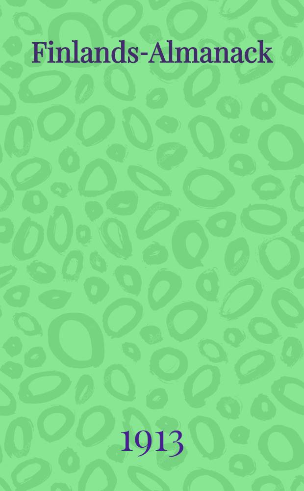 Finlands-Almanack