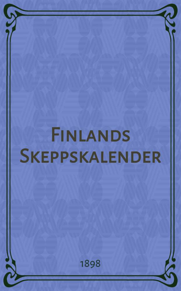 Finlands Skeppskalender