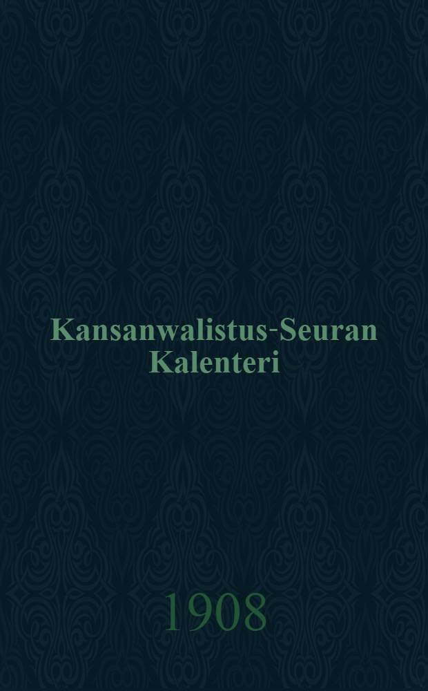 Kansanwalistus-Seuran Kalenteri