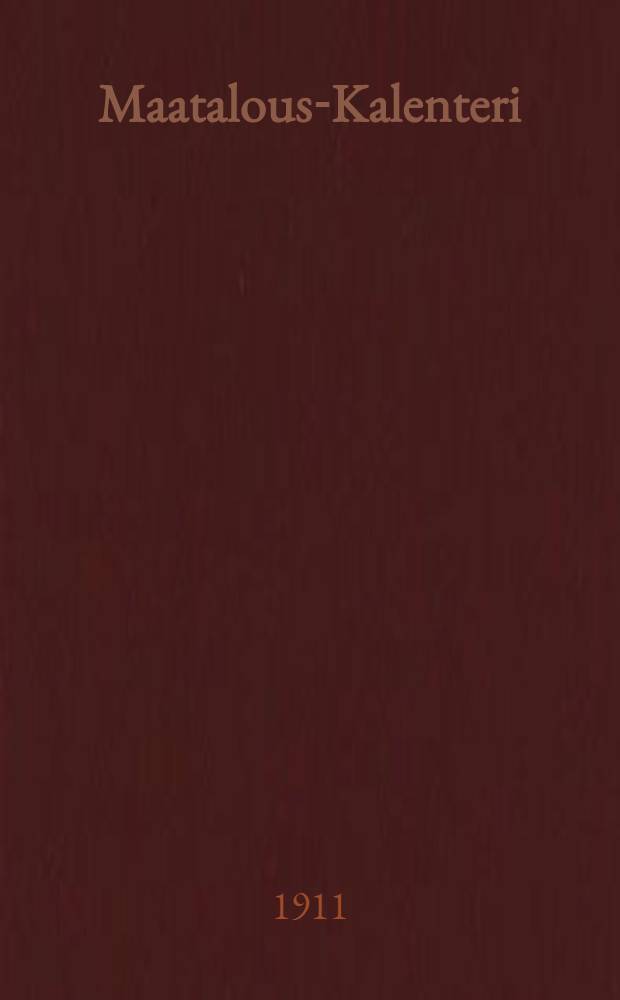 Maatalous-Kalenteri