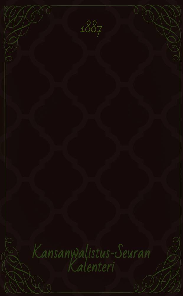 Kansanwalistus-Seuran Kalenteri