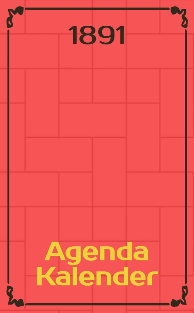 Agenda Kalender
