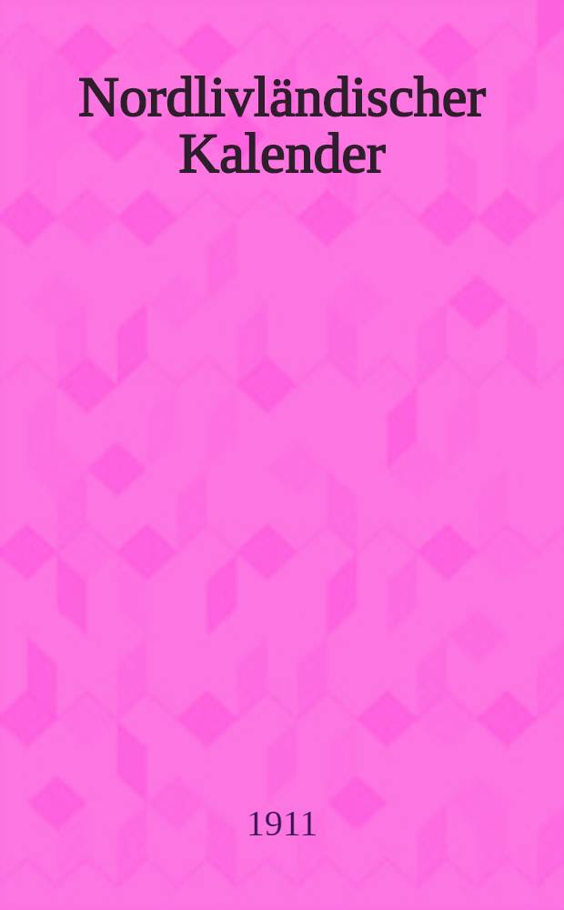 Nordlivländischer Kalender