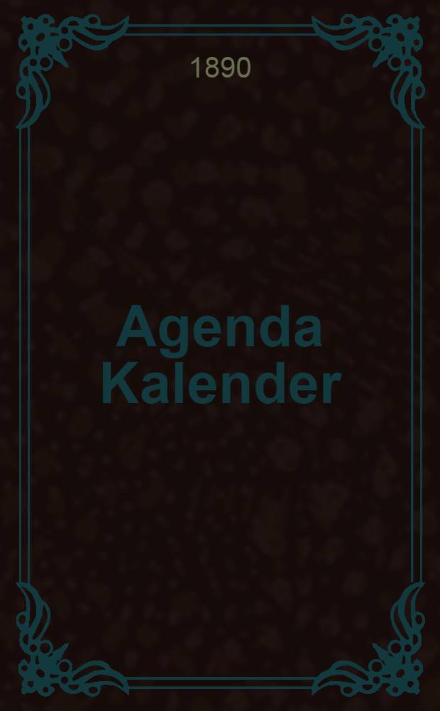 Agenda Kalender