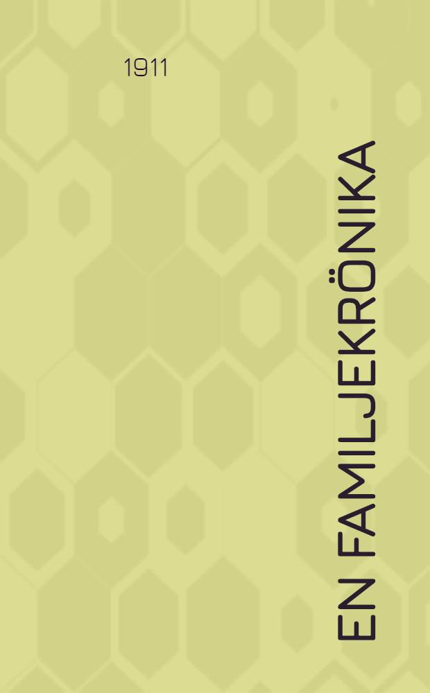 En Familjekr&ouml;nika