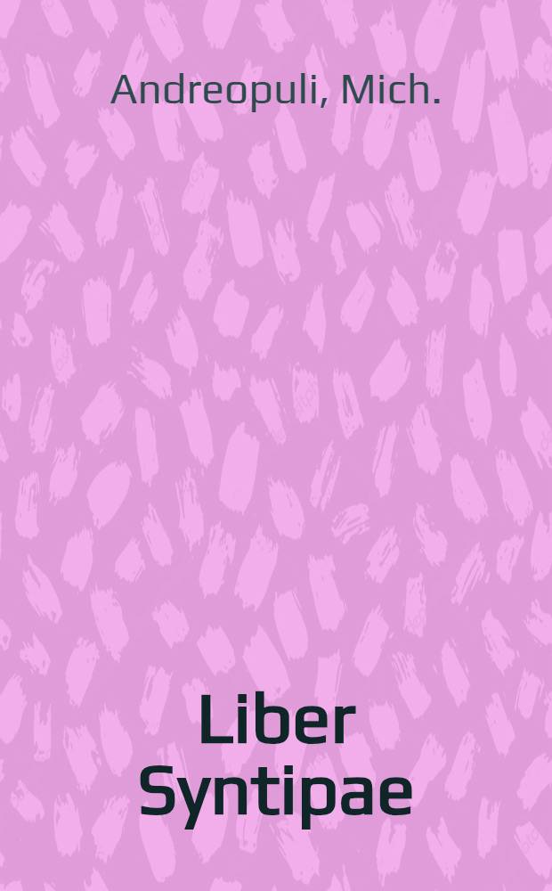 Liber Syntipae