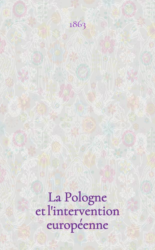 La Pologne et l'intervention européenne