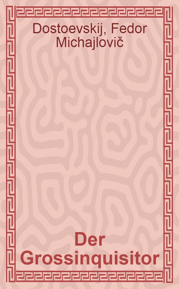 Der Grossinquisitor