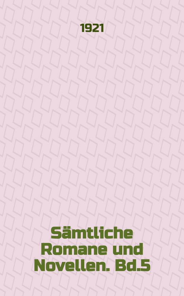 Sämtliche Romane und Novellen. Bd.5 : Netotschka Neswanowa u.kleinere Erzählungen