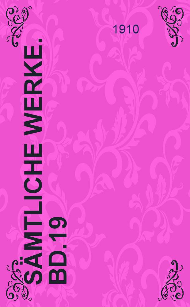 Sämtliche Werke. Bd.19 : Die Erniedrigten und Beleidigten