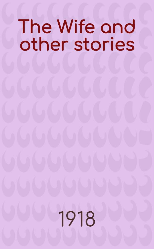 The Wife and other stories