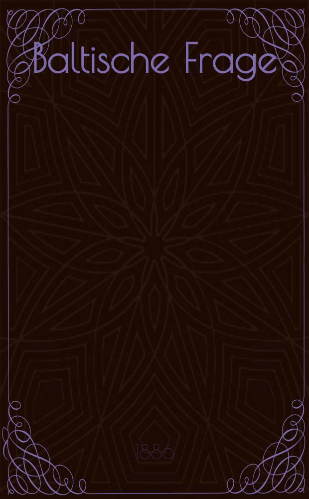 Baltische Frage