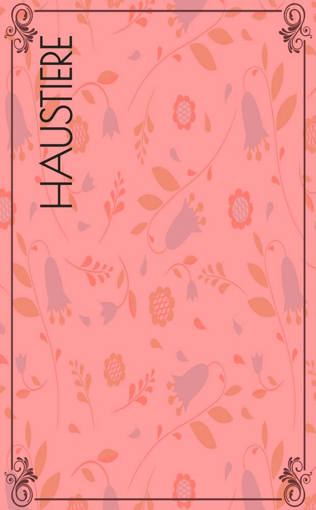 Haustiere