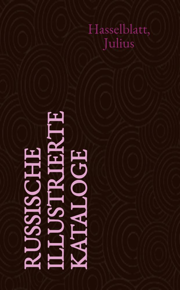 Russische illustrierte Kataloge
