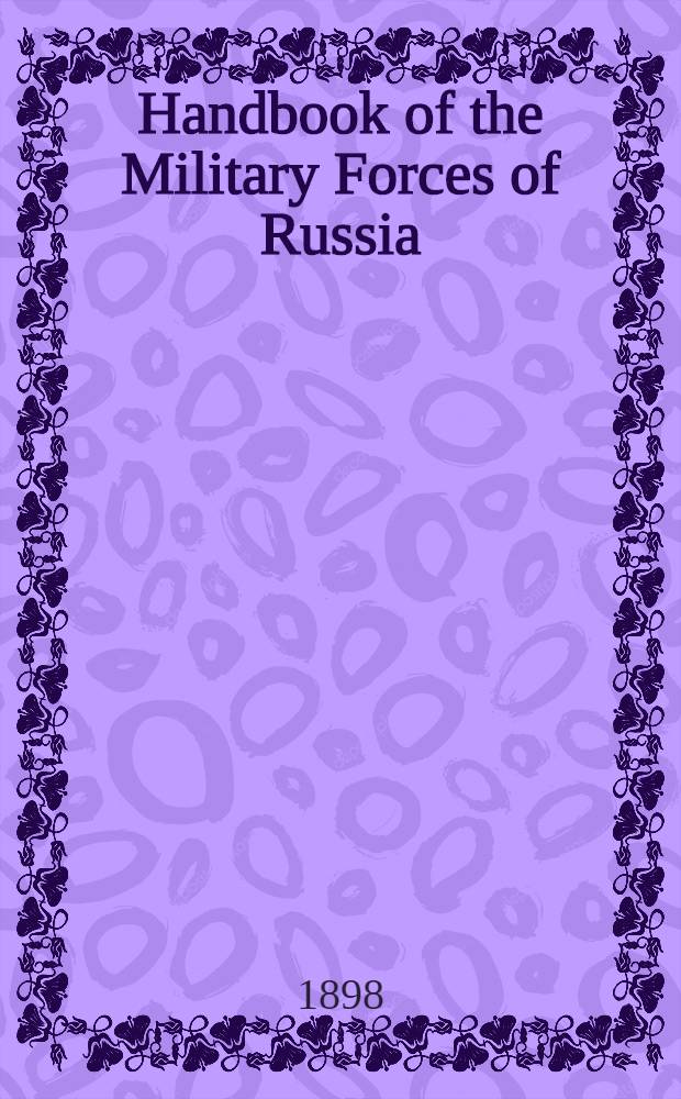 Handbook of the Military Forces of Russia