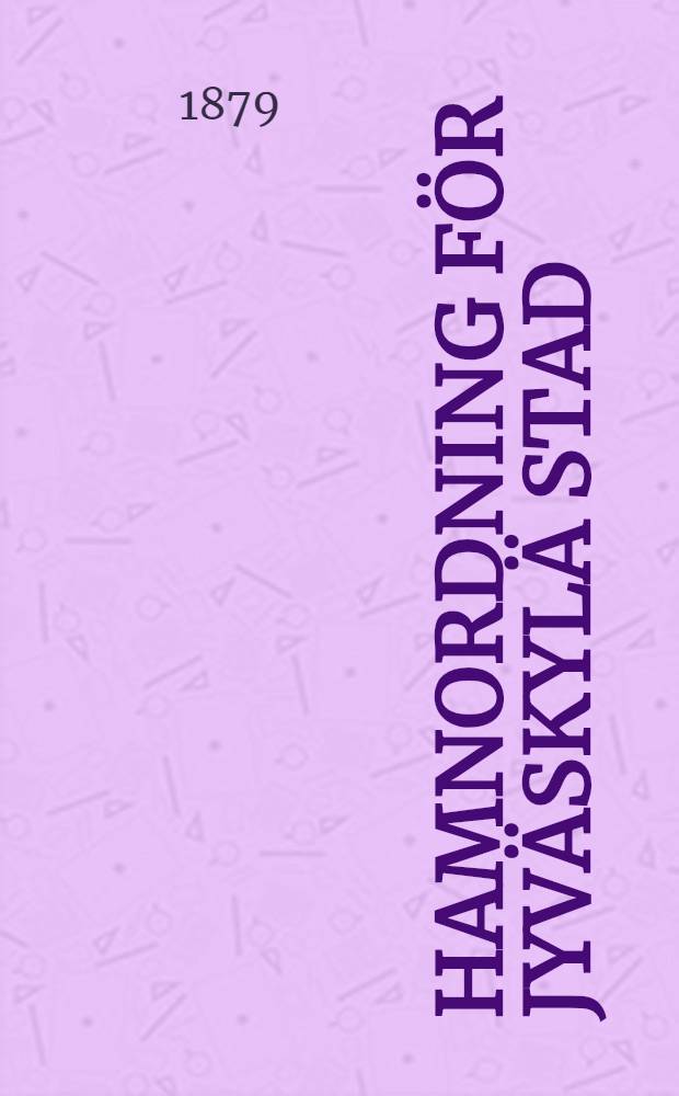 Hamnordning för Jyväskylä Stad