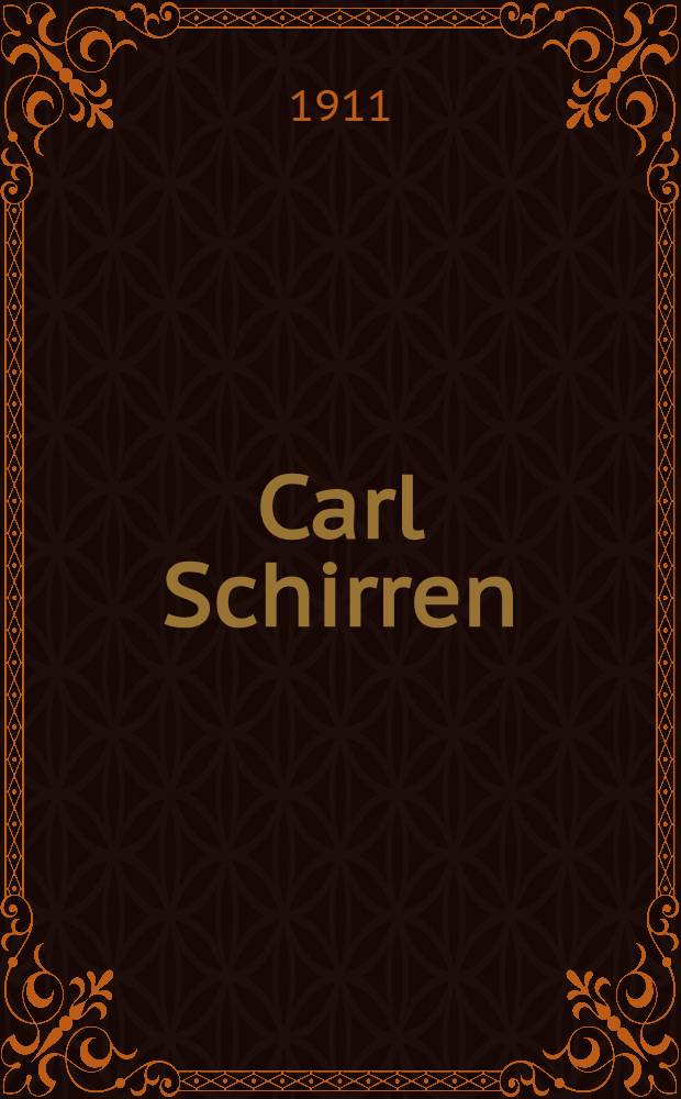 Carl Schirren