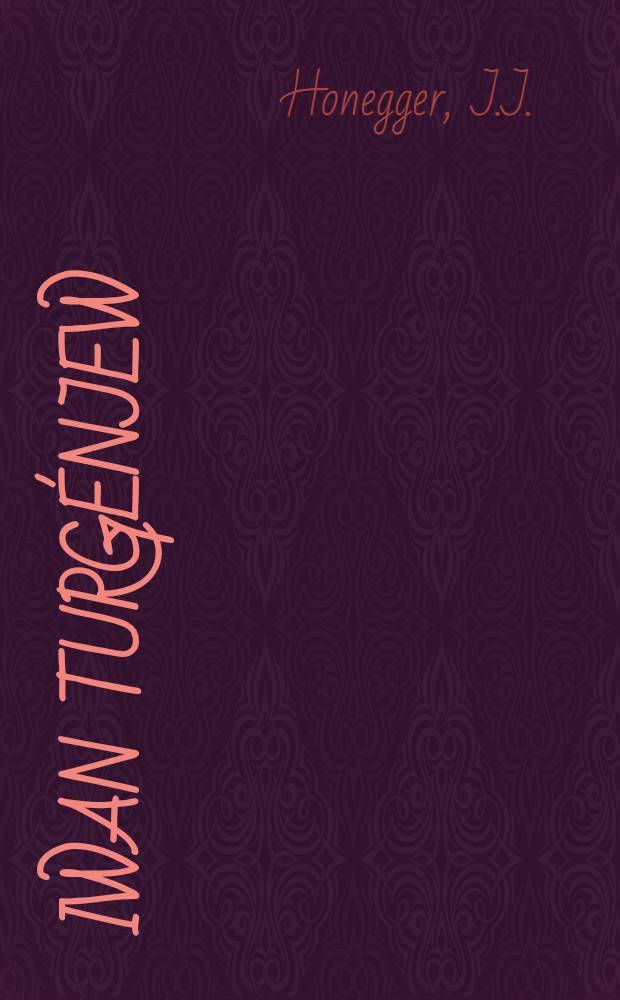 Iwan Turg&eacute;njew