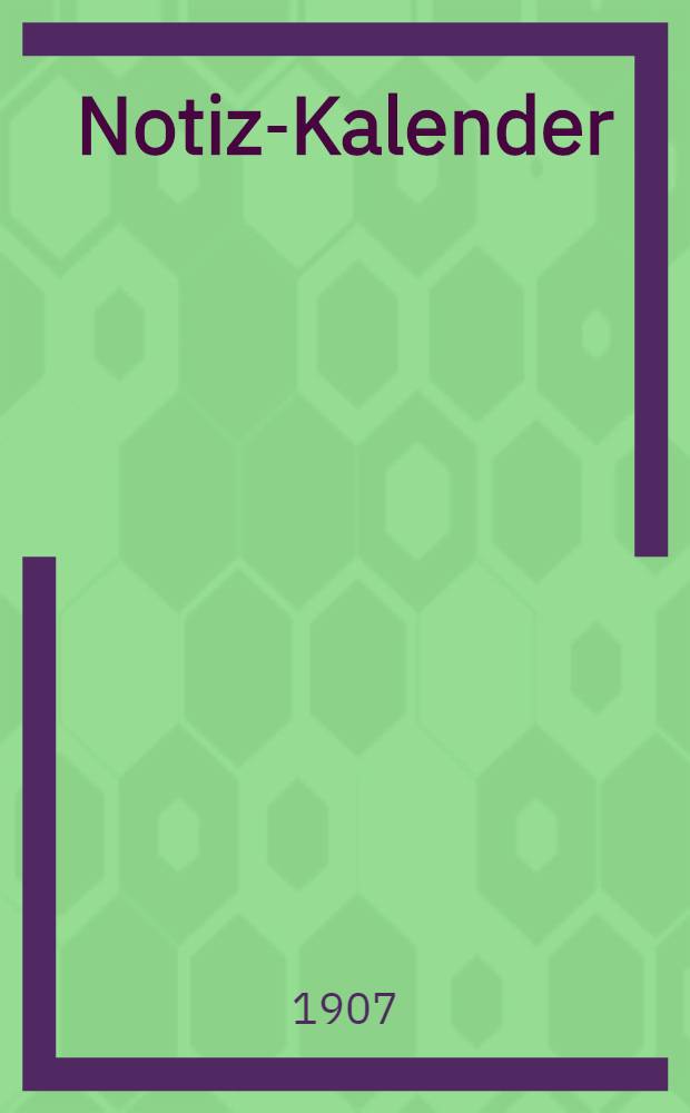 Notiz-Kalender