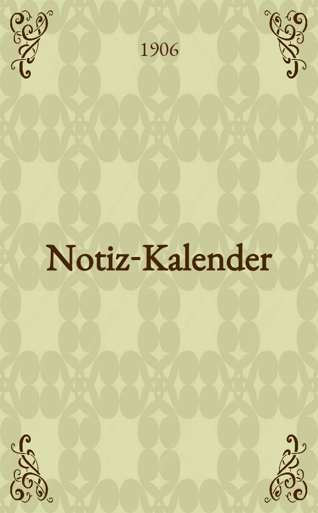 Notiz-Kalender