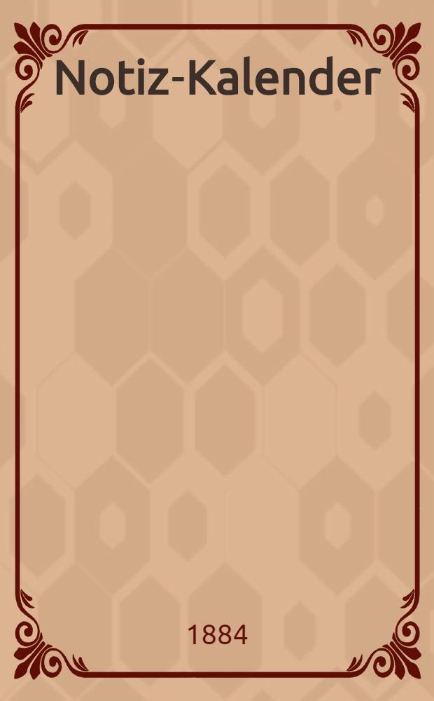 Notiz-Kalender