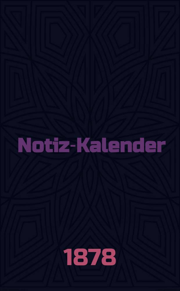 Notiz-Kalender