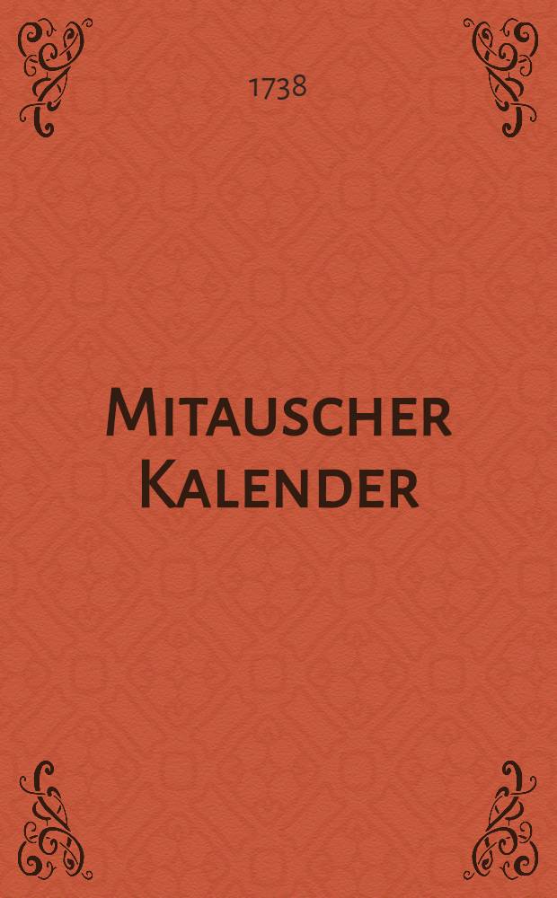 Mitauscher Kalender