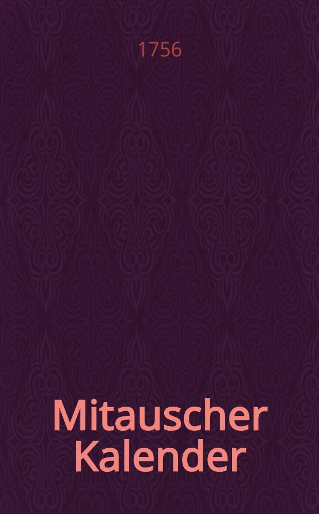 Mitauscher Kalender