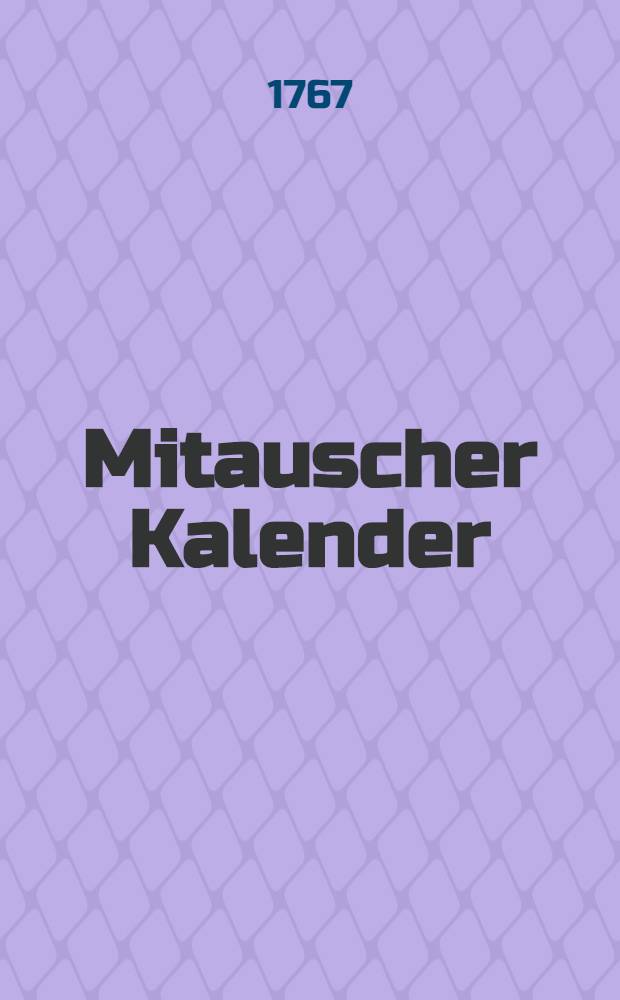 Mitauscher Kalender