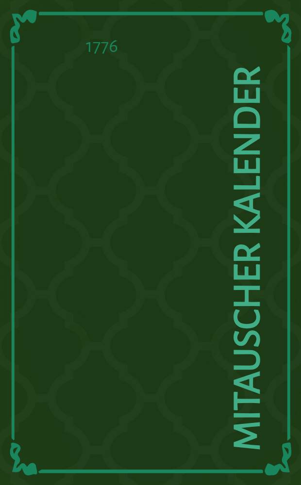 Mitauscher Kalender