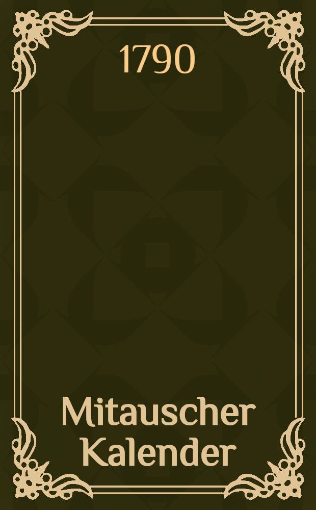 Mitauscher Kalender