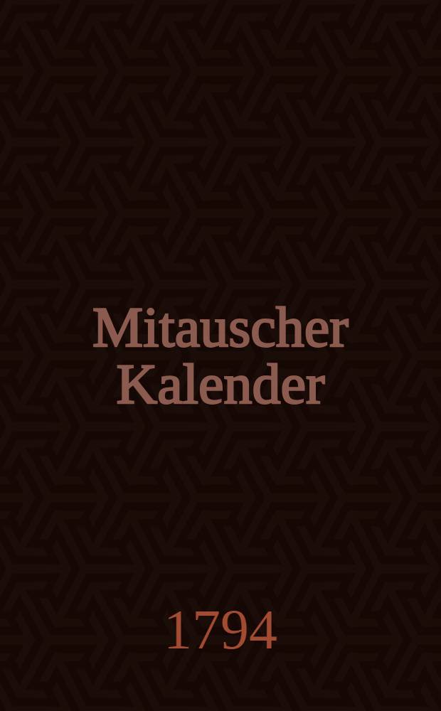 Mitauscher Kalender