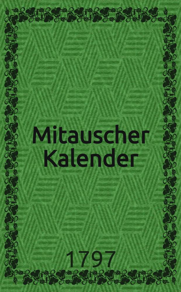 Mitauscher Kalender