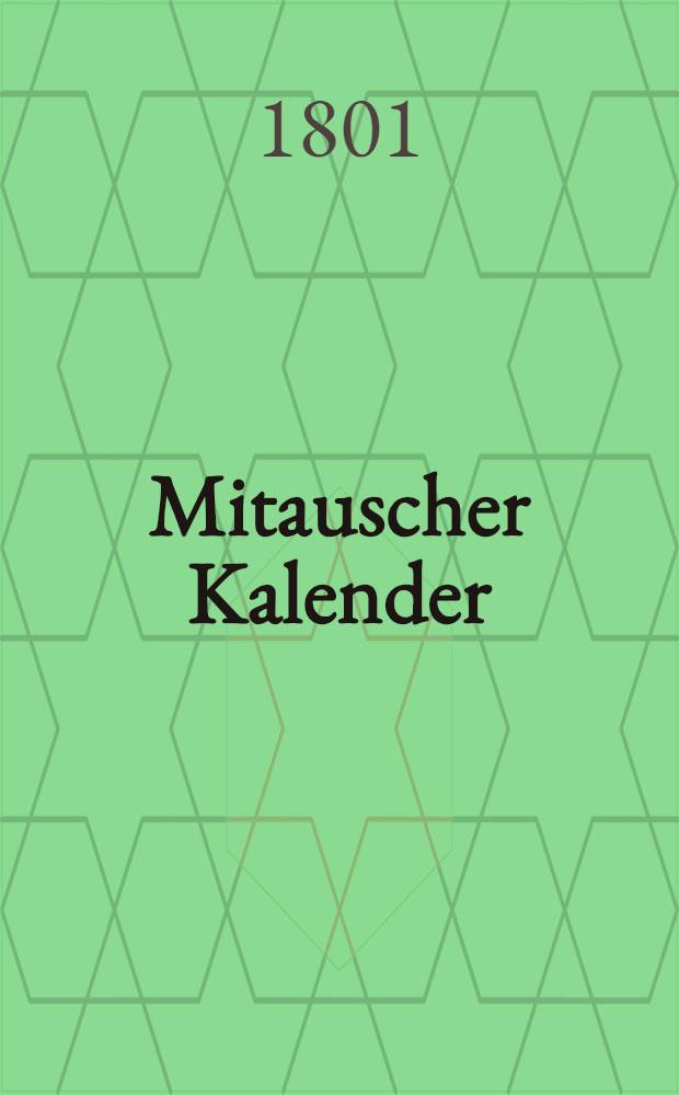 Mitauscher Kalender