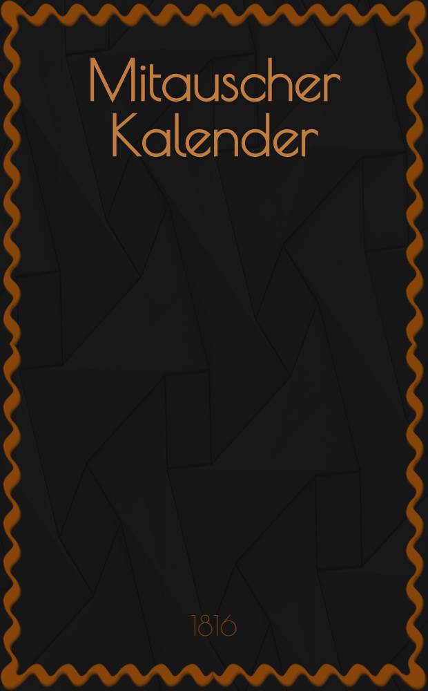 Mitauscher Kalender