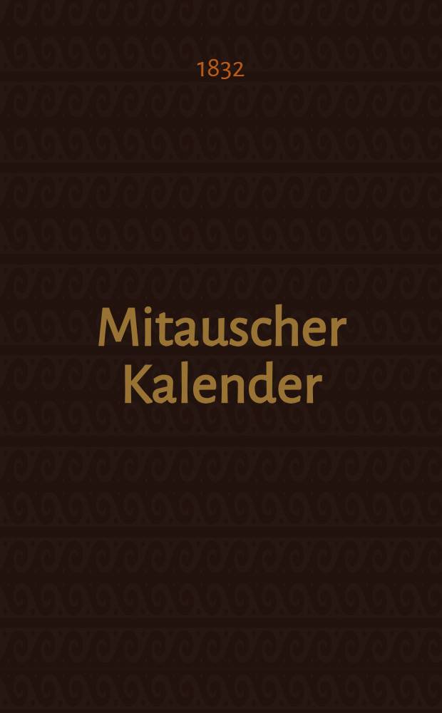 Mitauscher Kalender
