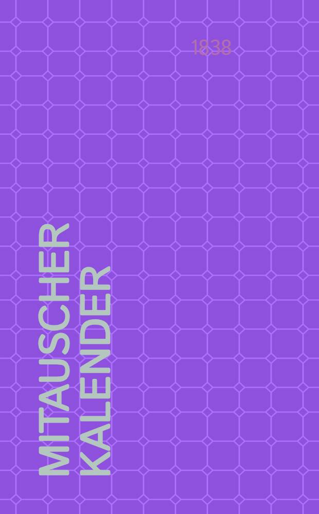 Mitauscher Kalender