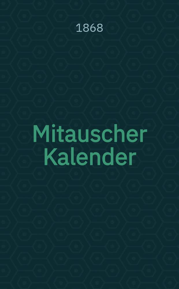 Mitauscher Kalender
