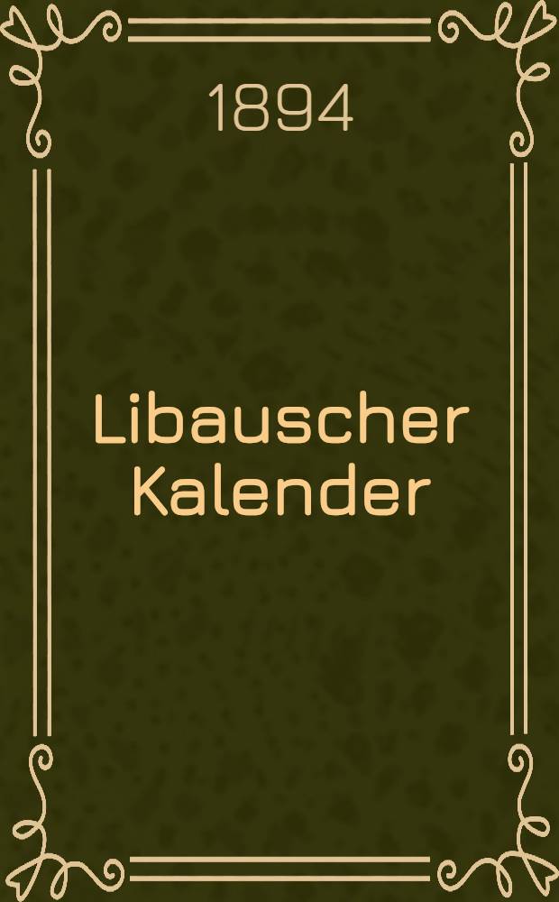 Libauscher Kalender