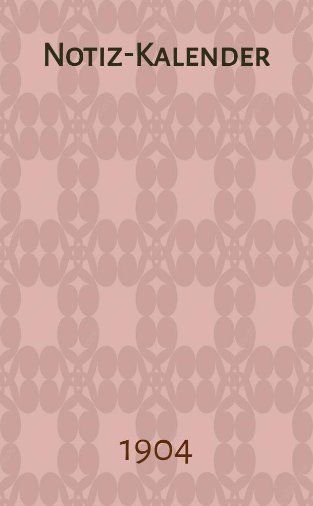 Notiz-Kalender