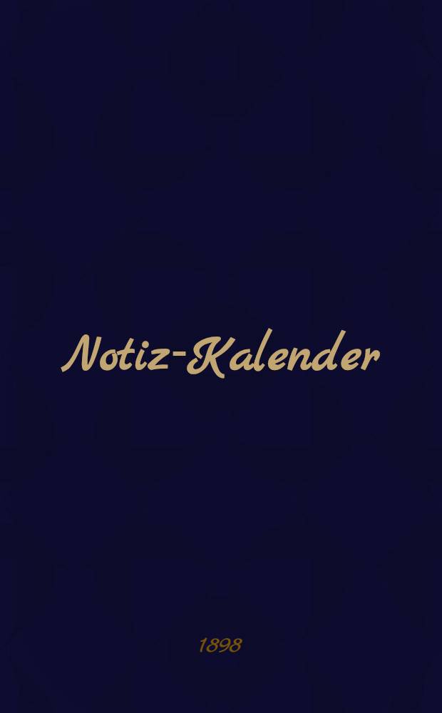Notiz-Kalender