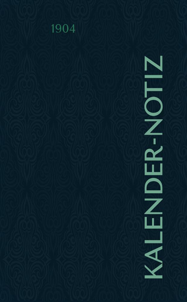 Kalender-Notiz