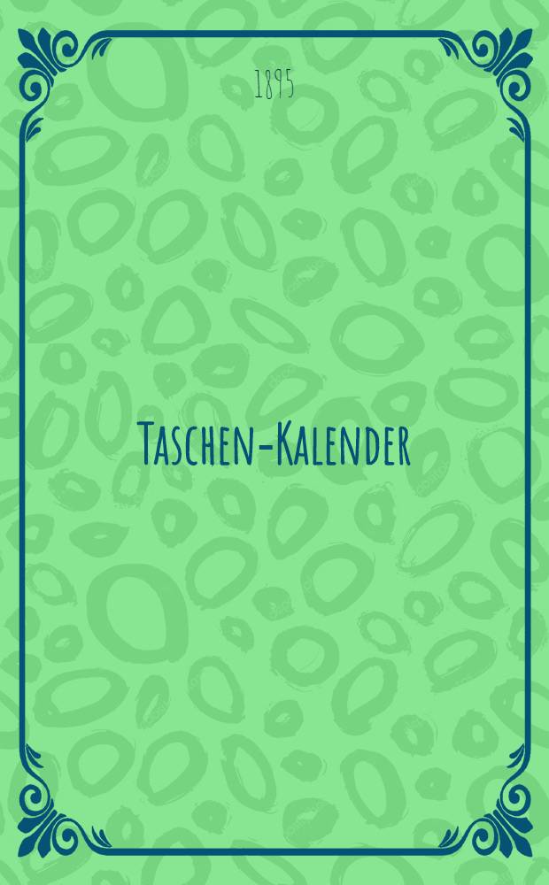 Taschen-Kalender