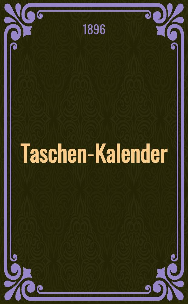 Taschen-Kalender
