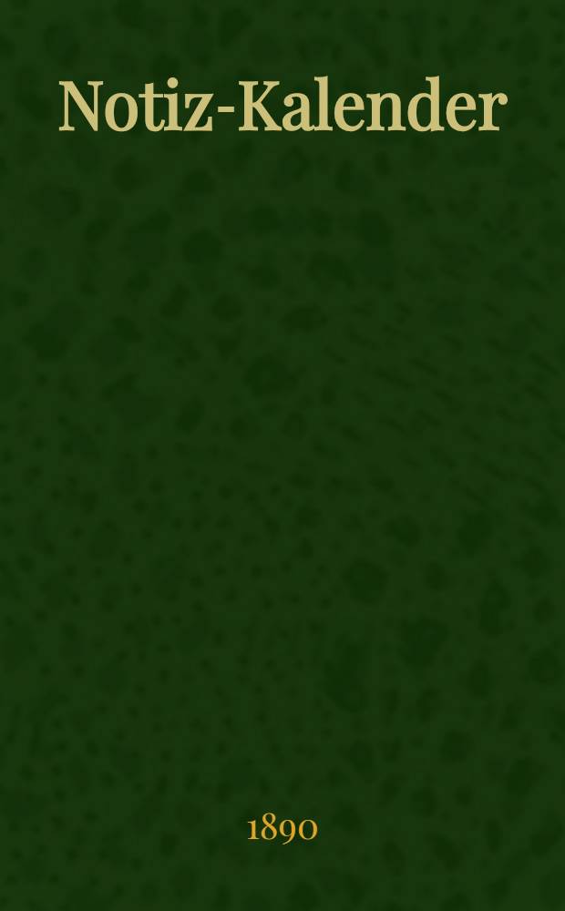 Notiz-Kalender
