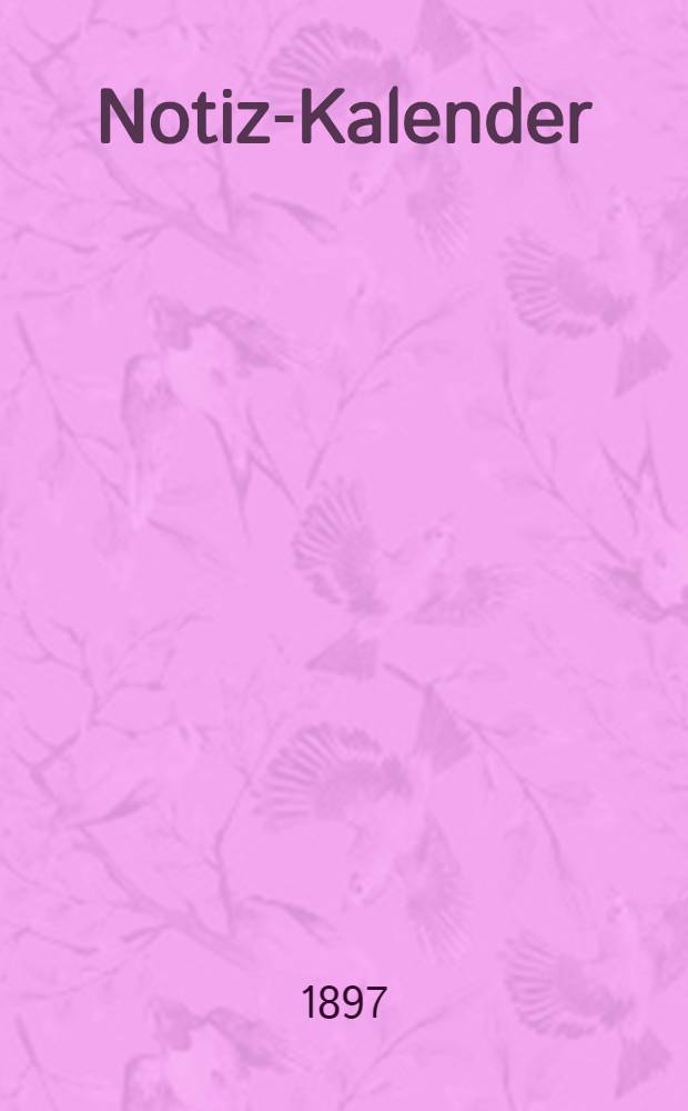 Notiz-Kalender