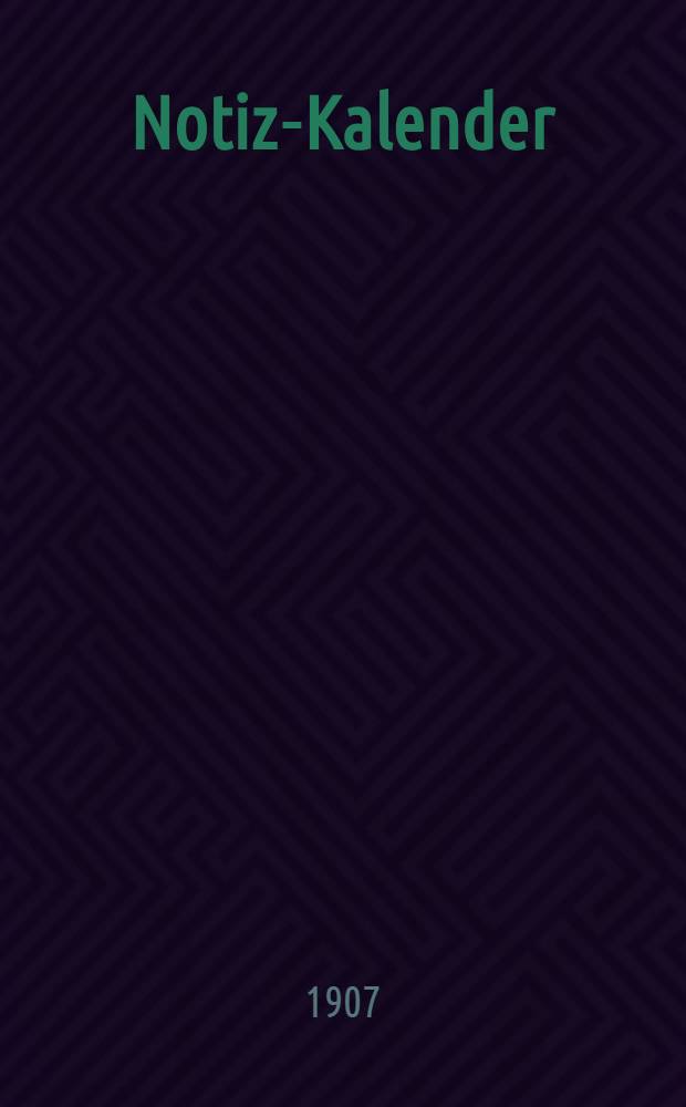 Notiz-Kalender