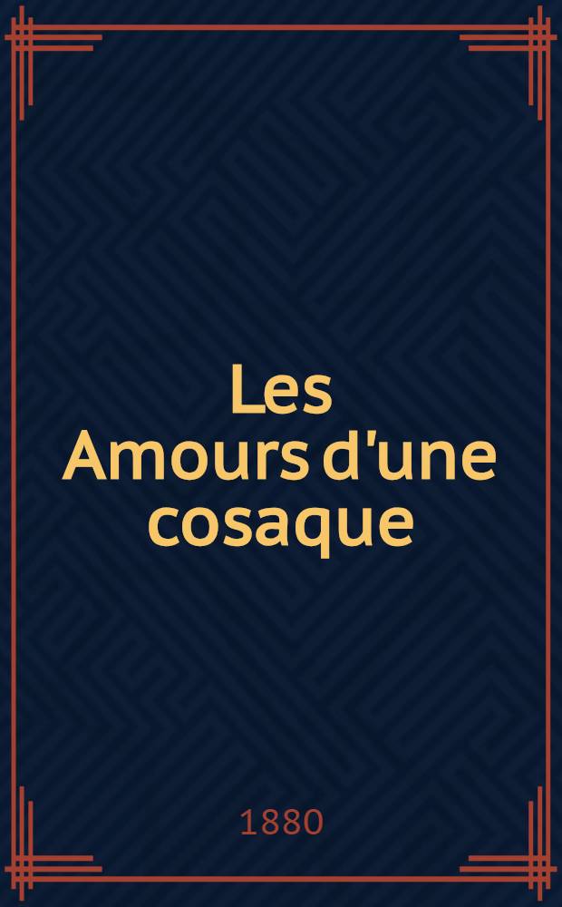 Les Amours d'une cosaque