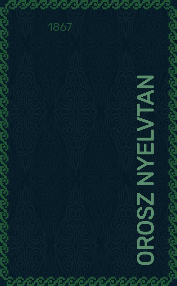 Orosz nyelvtan