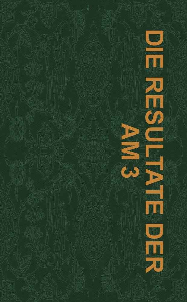 Die Resultate der am 3/III-1867 in der Stadt Riga ausgef&uuml;hrten Volks-Z&auml;hlung